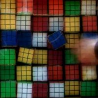 Rubik's Cube Invader