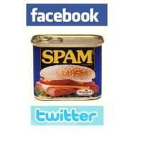 Nouveau spam Facebook Twitter