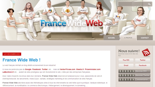 France Wide Web