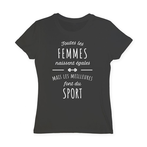 tshirt sport pour femme
